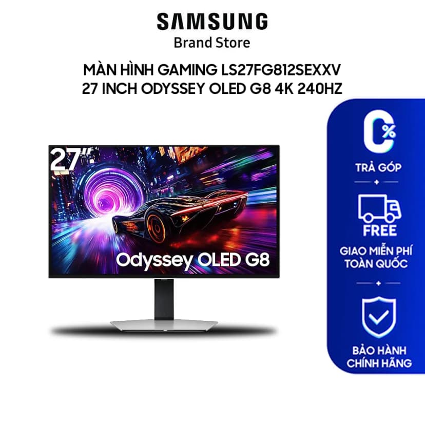 So sánh giá Màn hình Gaming Samsung Odyssey OLED G8 G81SF LS32FG812SEXXV (32 inch 4K, OLED, 240Hz, 0.03ms) - Tìm sản phẩm giá rẻ nhất - Ảnh 11