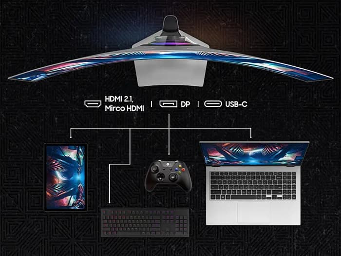 So sánh giá Màn hình Gaming Samsung Odyssey OLED G9 G93SD LS49DG930SEXXV (49 inch DQHD, OLED, 240Hz, 0.03ms) - Tìm sản phẩm giá rẻ nhất - Ảnh 16