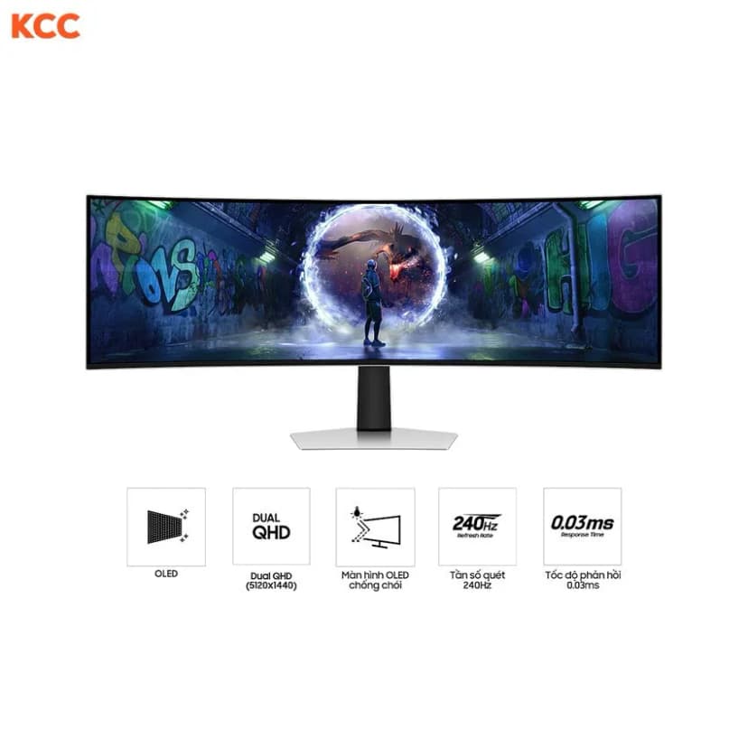 So sánh giá Màn hình Gaming Samsung Odyssey OLED G9 G93SD LS49DG930SEXXV (49 inch DQHD, OLED, 240Hz, 0.03ms) - Tìm sản phẩm giá rẻ nhất - Ảnh 3