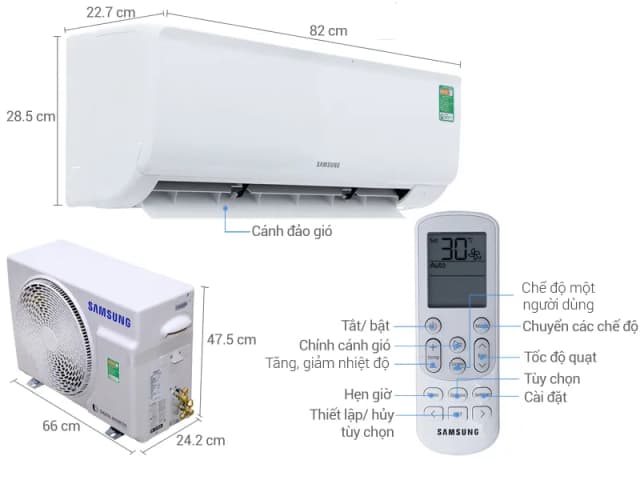 So sánh giá Máy lạnh Samsung Inverter 1.5 HP AR50H13D1BHNSV rẻ nhất? - Ảnh 18
