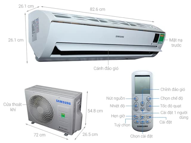 So sánh giá Máy lạnh Samsung Inverter 1.5 HP AR50H13D1BHNSV rẻ nhất? - Ảnh 3