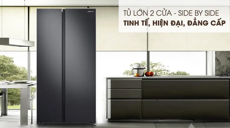 Tủ lạnh Samsung Inverter 655 lít Side By Side RS62R5001B4/SV - Giá rẻ nhất hôm nay - Ảnh 14
