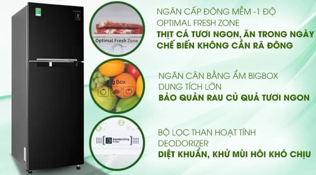 So sánh giá Tủ lạnh Samsung Inverter 236 lít RT22M4032BU/SV rẻ nhất? - Ảnh 19