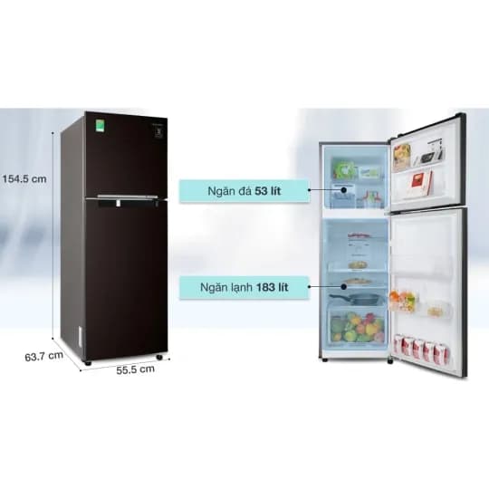 So sánh giá Tủ lạnh Samsung Inverter 236 lít RT22M4032BU/SV rẻ nhất? - Ảnh 20