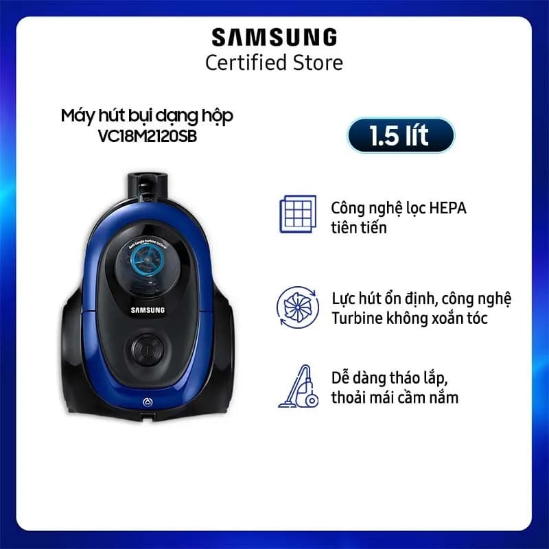 Máy hút bụi dạng hộp Samsung VC18M2120SB/SV - Giá rẻ nhất hôm nay - Ảnh 21