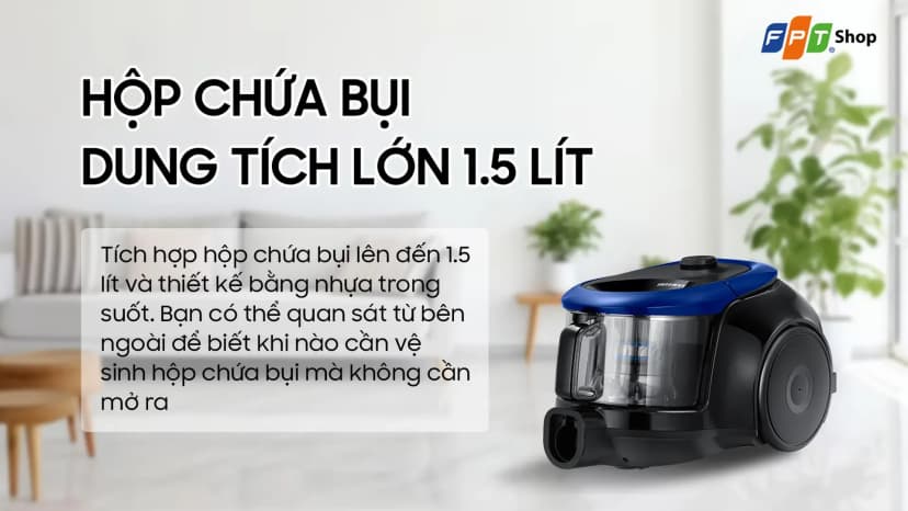 Máy hút bụi dạng hộp Samsung VC18M2120SB/SV - Giá rẻ nhất hôm nay - Ảnh 24