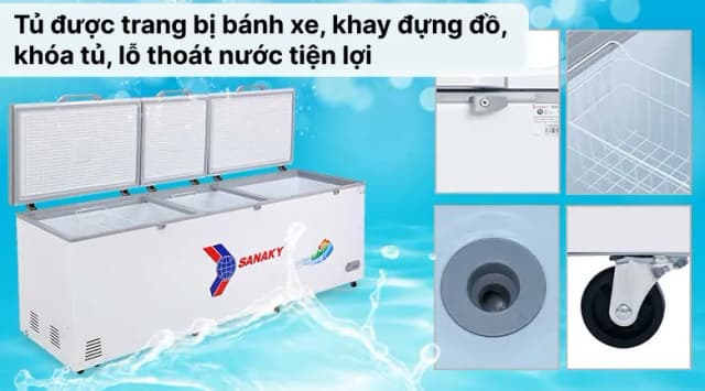 So sánh giá Tủ đông Sanaky 900 lít VH-1199HY rẻ nhất? - Ảnh 13