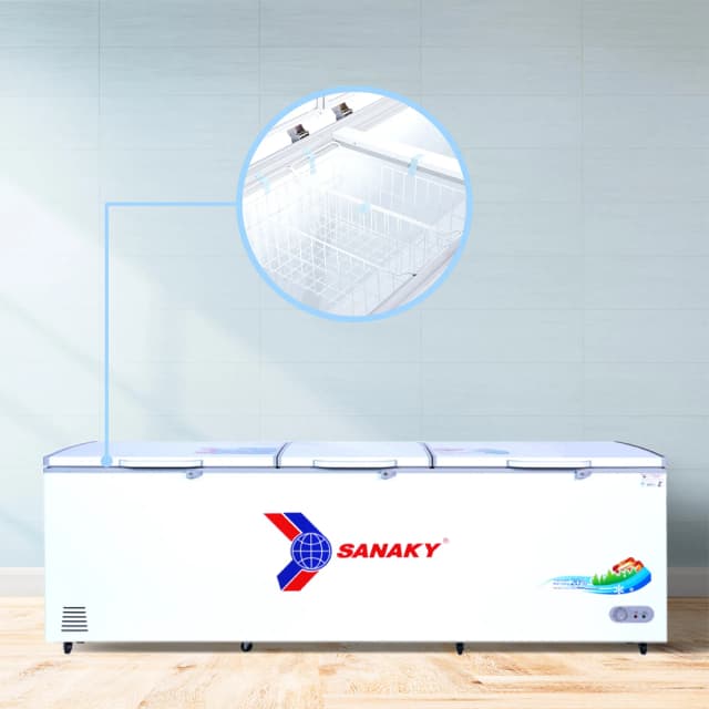 So sánh giá Tủ đông Sanaky 900 lít VH-1199HY rẻ nhất? - Ảnh 10