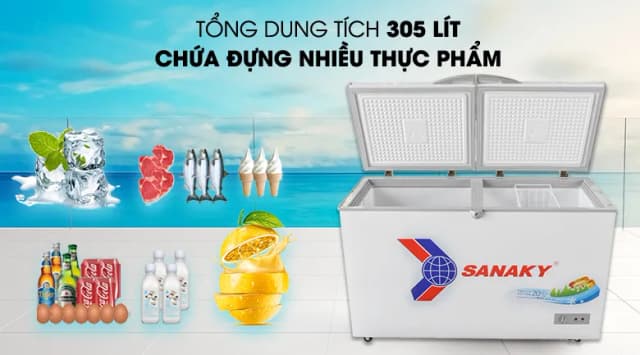 So sánh giá Tủ đông Sanaky 305 lít VH-4099A1 rẻ nhất? - Ảnh 16