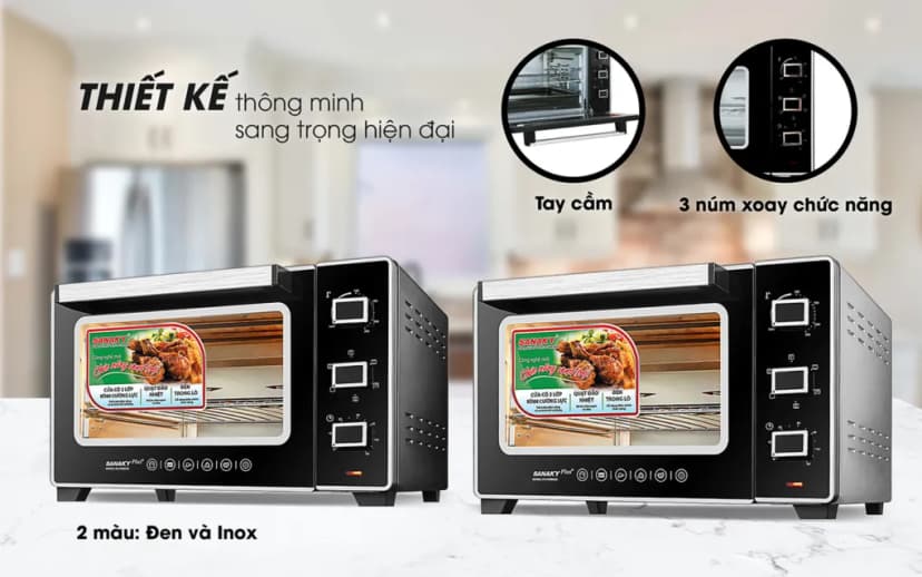 Lò nướng Sanaky VH5099S2D 50 lít - Giá rẻ nhất hôm nay - Ảnh 19