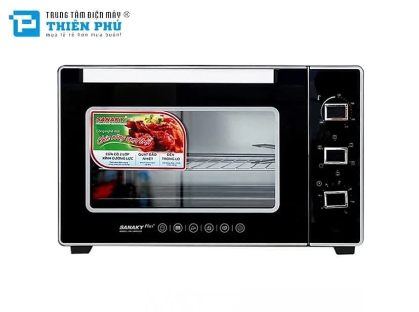 Lò nướng Sanaky VH5099S2D 50 lít - Giá rẻ nhất hôm nay - Ảnh 5
