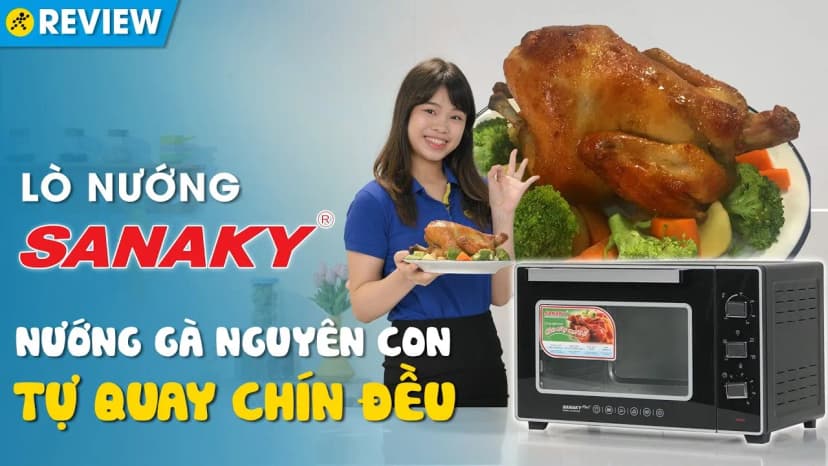 Lò nướng Sanaky VH5099S2D 50 lít - Giá rẻ nhất hôm nay - Ảnh 6