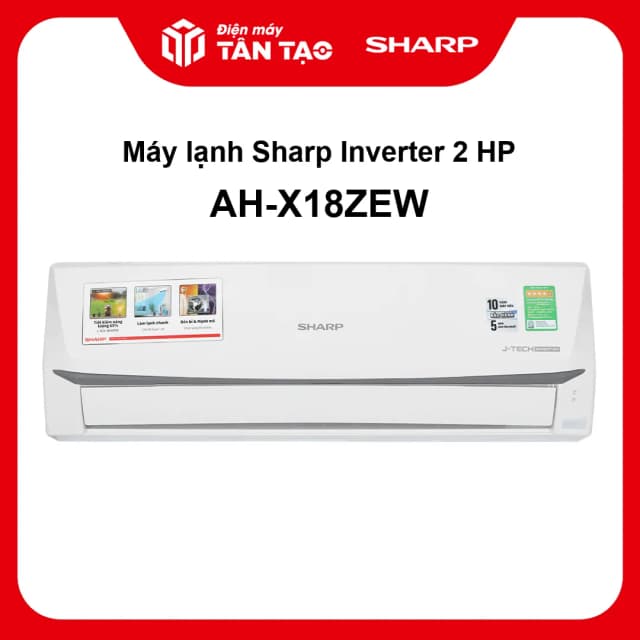 So sánh giá Máy lạnh Sharp Inverter 2 HP AH-X18CEWC rẻ nhất? - Ảnh 18