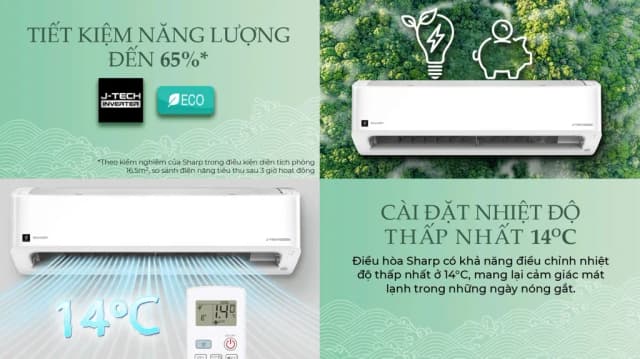 So sánh giá Máy lạnh Sharp Inverter 2 HP AH-XP18CMW rẻ nhất? - Ảnh 9