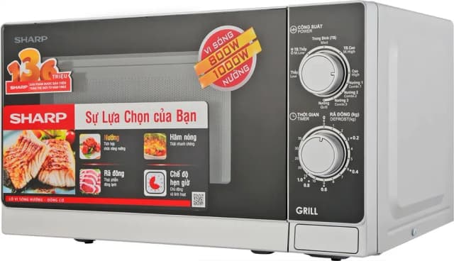 So sánh giá Lò vi sóng có nướng Sharp R-G222VN-S 20 lít rẻ nhất? - Ảnh 13