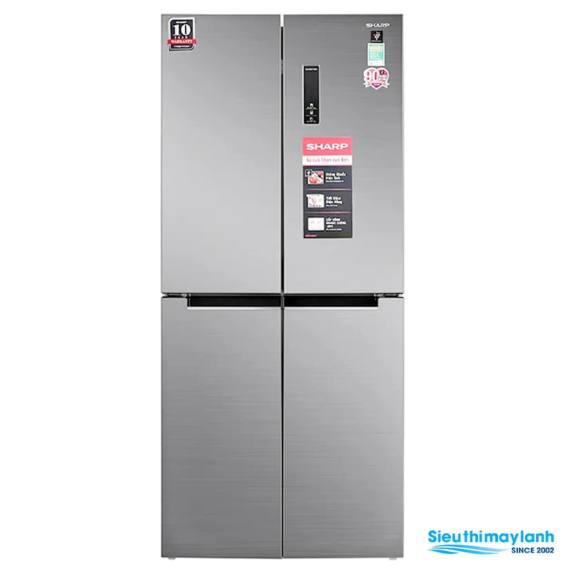Tủ lạnh Sharp Inverter 401 lít Multi Door SJ-FXP480VG-BK - Giá rẻ nhất hôm nay - Ảnh 10