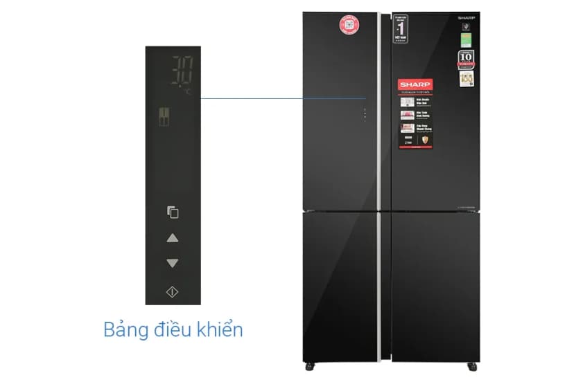 Tủ lạnh Sharp Inverter 572 lít Multi Door SJ-FXP640VG-BK - Giá rẻ nhất hôm nay - Ảnh 8