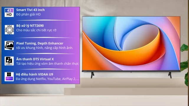 So sánh giá Smart Tivi Hisense FHD 43 inch 43A4Q rẻ nhất? - Ảnh 13