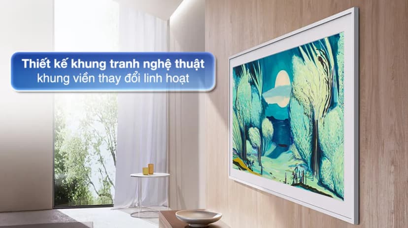 Smart Tivi Khung Tranh The Frame QLED Samsung AI 4K 55 inch QA55LS03HE - Giá rẻ nhất hôm nay - Ảnh 7