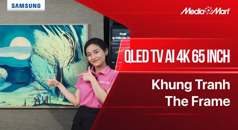 Smart Tivi Khung Tranh The Frame QLED Samsung AI 4K 65 inch QA65LS03HE - Giá rẻ nhất hôm nay - Ảnh 19