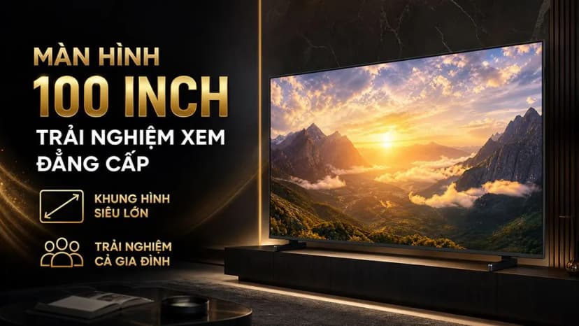 Smart Tivi Mini LED Samsung AI 4K 100 inch UA100M90H - Giá rẻ nhất hôm nay - Ảnh 2