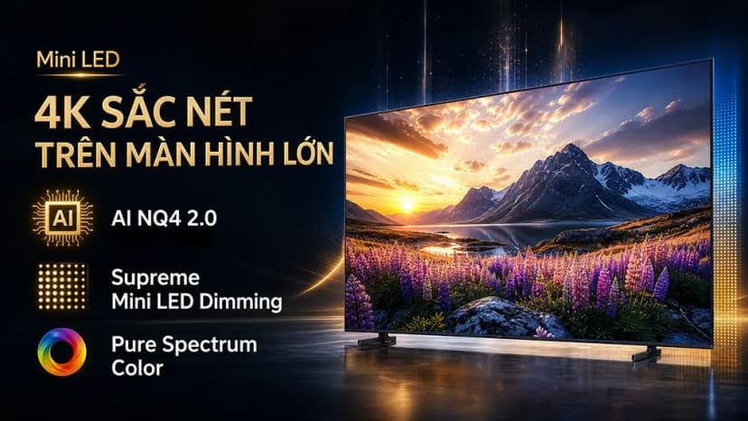 Smart Tivi Mini LED Samsung AI 4K 100 inch UA100M90H - Giá rẻ nhất hôm nay - Ảnh 3