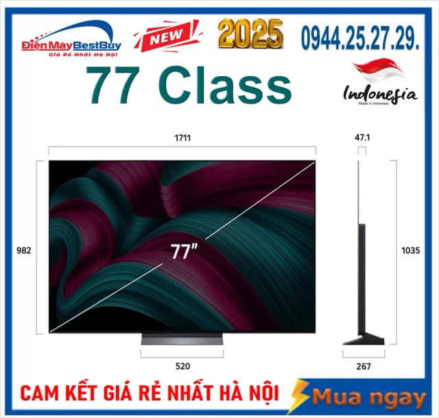So sánh giá Smart Tivi OLED evo LG AI 4K 77 inch OLED77C5PSA rẻ nhất? - Ảnh 17