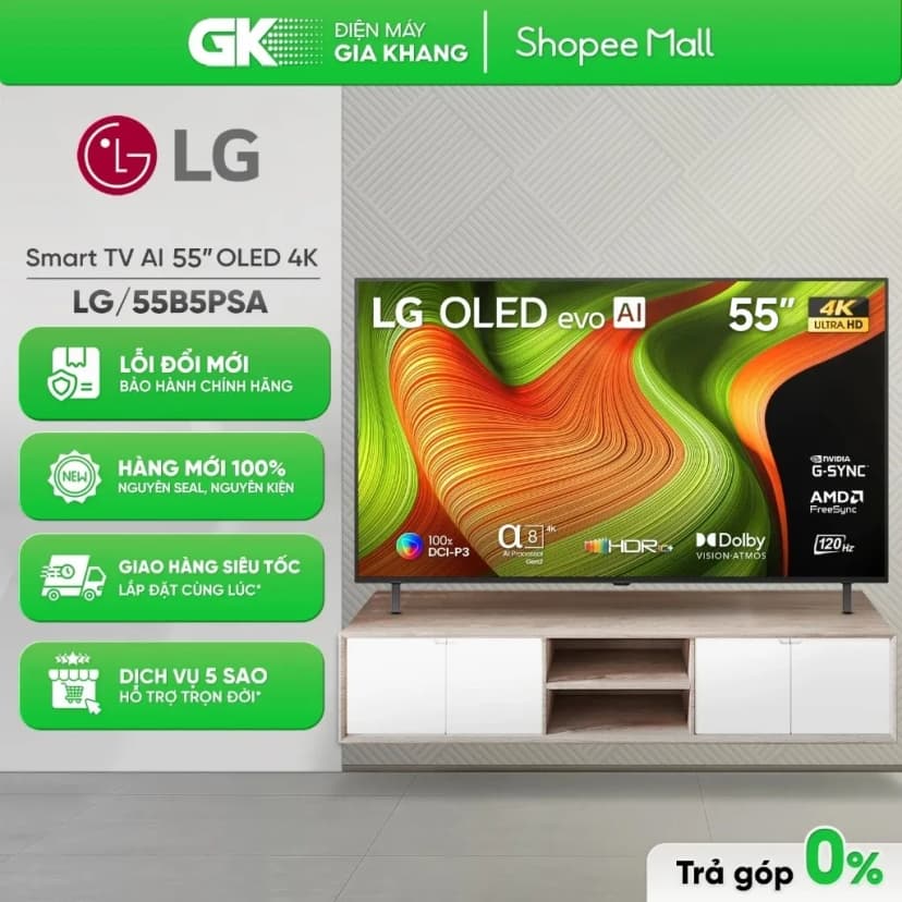 Smart Tivi OLED LG AI 4K 55 inch OLED55B5PSA - Giá rẻ nhất hôm nay - Ảnh 9