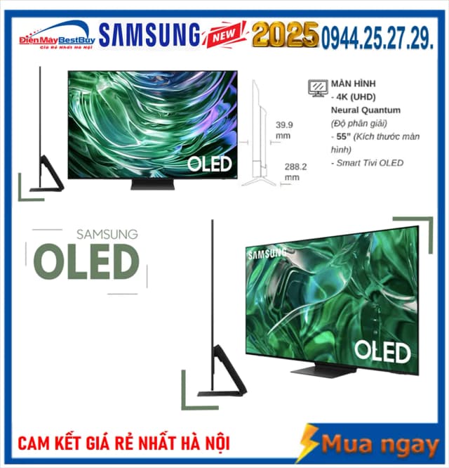 So sánh giá Smart Tivi OLED Samsung AI 4K 77 inch QA77S90F rẻ nhất? - Ảnh 18