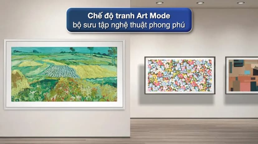 Smart Tivi Khung Tranh The Frame QLED Samsung AI 4K 75 inch QA75LS03HE - Giá rẻ nhất hôm nay - Ảnh 5