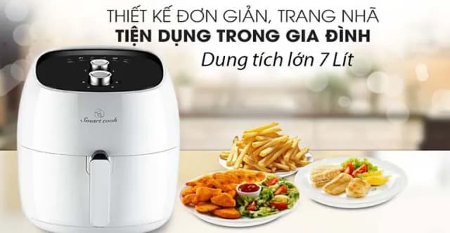 So sánh giá Nồi chiên không dầu Smartcook 7 lít AFS-3941 rẻ nhất? - Ảnh 20