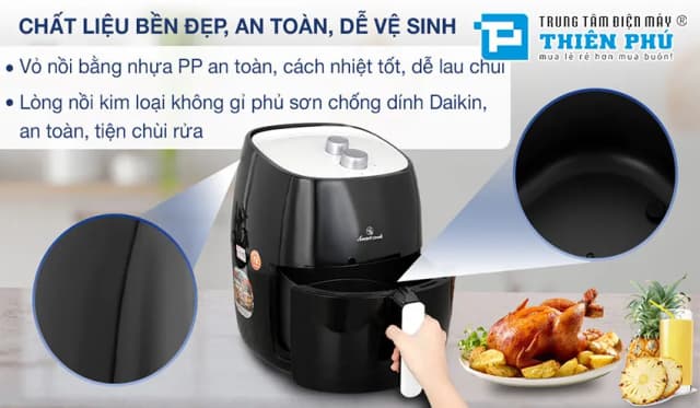 So sánh giá Nồi chiên không dầu Smartcook 7 lít AFS-3941 rẻ nhất? - Ảnh 9