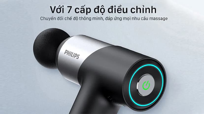 Súng massage cầm tay Philips PPM7323 - Giá rẻ nhất hôm nay - Ảnh 5