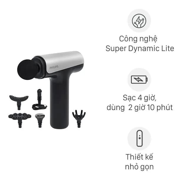Súng massage cầm tay Philips PPM7325 - Giá rẻ nhất hôm nay - Ảnh 1