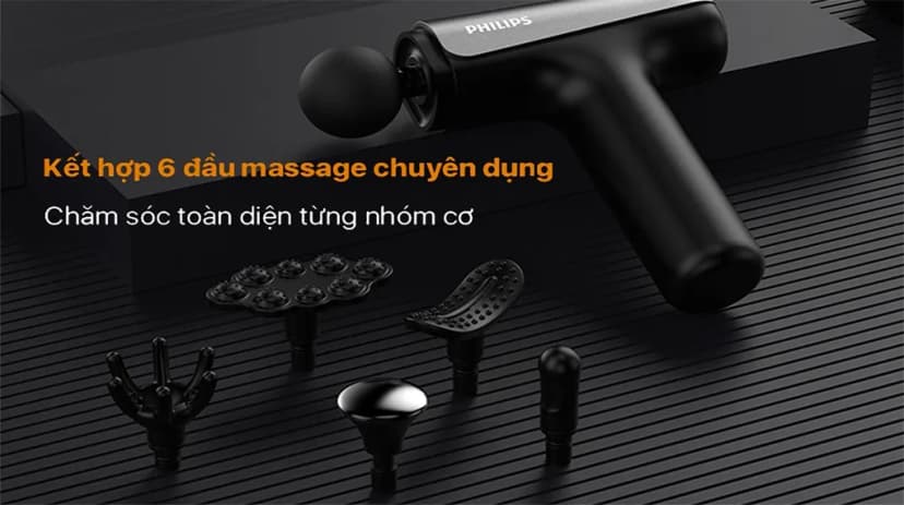 Súng massage cầm tay Philips PPM7325 - Giá rẻ nhất hôm nay - Ảnh 2