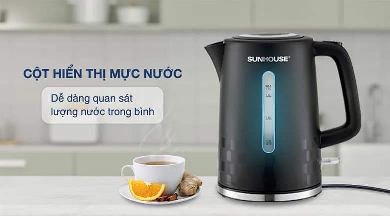 So sánh giá Bình đun siêu tốc Sunhouse 1.7 lít SHD1306 - Tìm sản phẩm giá rẻ nhất - Ảnh 9