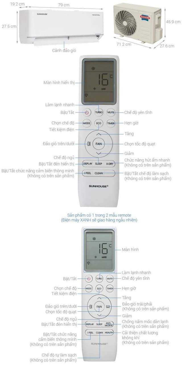 So sánh giá Máy lạnh Sunhouse Inverter 1.5 HP SHR-AW12IC650 rẻ nhất? - Ảnh 12