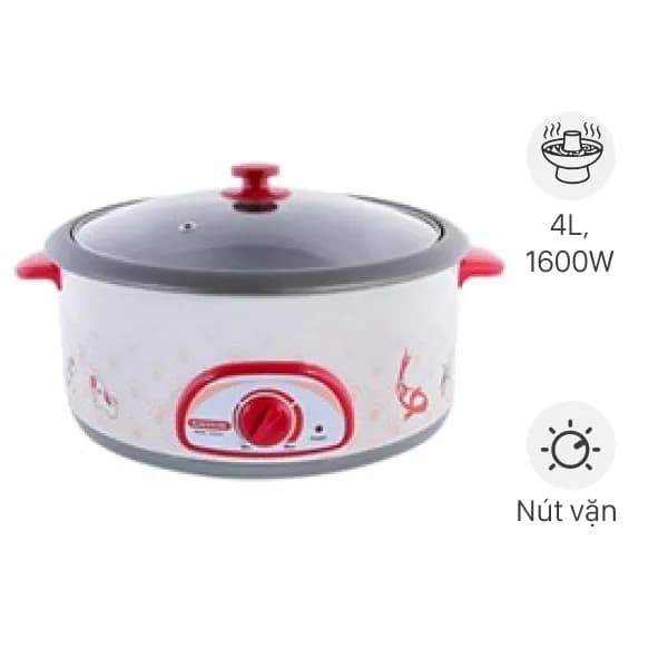 Nồi lẩu điện Sunhouse SH-525L 4 lít - Ảnh 11