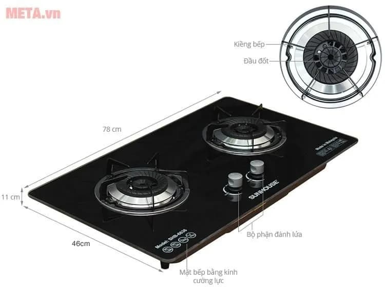 So sánh giá Bếp ga âm Sunhouse SHB-6636 - Tìm sản phẩm giá rẻ nhất - Ảnh 11