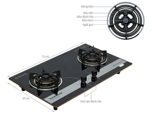 So sánh giá Bếp ga âm Sunhouse SHB8836 rẻ nhất? - Ảnh 17