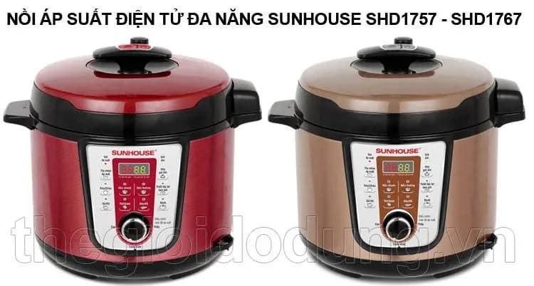 So sánh giá Nồi áp suất điện Sunhouse SHD 1767 6 lít - Tìm sản phẩm giá rẻ nhất - Ảnh 10