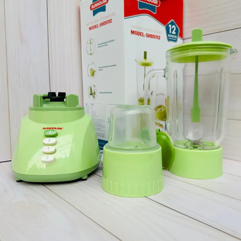 So sánh giá Máy xay sinh tố đa năng Sunhouse SHD 5112 Xanh - Tìm sản phẩm giá rẻ nhất - Ảnh 15