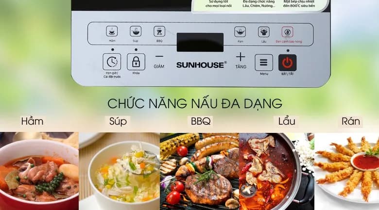 Bếp hồng ngoại Sunhouse SHD 6005 - Giá rẻ nhất hôm nay - Ảnh 5