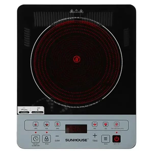 Bếp hồng ngoại đơn Sunhouse SHD 6005(EMC) 2000W - Ảnh 10