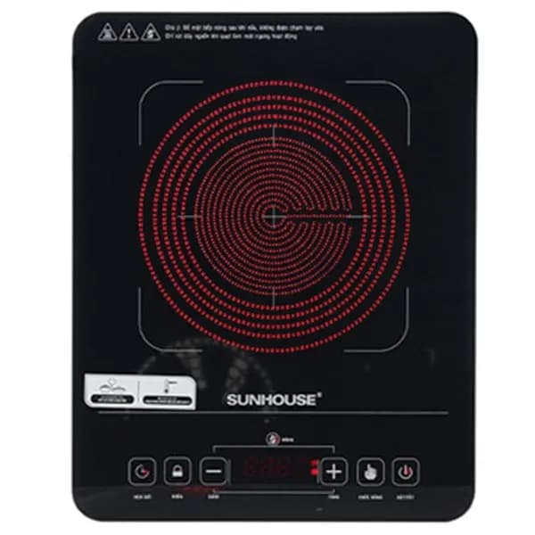 Bếp hồng ngoại đơn Sunhouse SHD 6015(EMC) 2000W - Ảnh 5