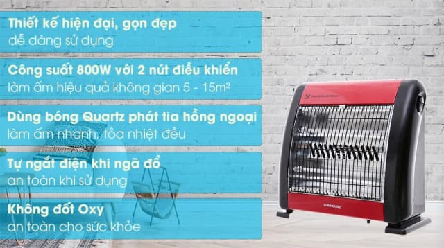 So sánh giá Máy sưởi hồng ngoại Sunhouse SHD7013 rẻ nhất? - Ảnh 11