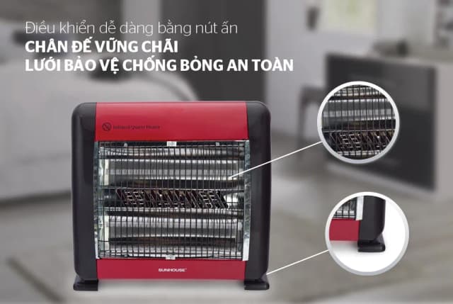 So sánh giá Máy sưởi hồng ngoại Sunhouse SHD7013 rẻ nhất? - Ảnh 4