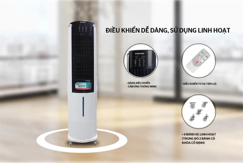 So sánh giá Quạt điều hòa Sunhouse SHD7737 220W - Tìm sản phẩm giá rẻ nhất - Ảnh 2