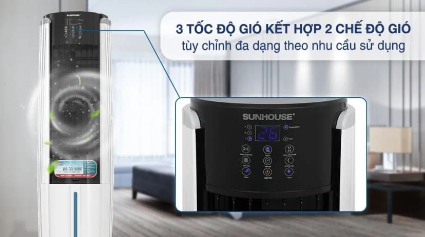 So sánh giá Quạt điều hòa Sunhouse SHD7737 220W - Tìm sản phẩm giá rẻ nhất - Ảnh 9