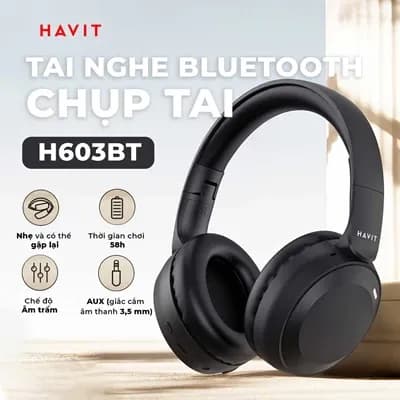 So sánh giá Tai nghe Bluetooth Chụp Tai Havit H603BT rẻ nhất? - Ảnh 8